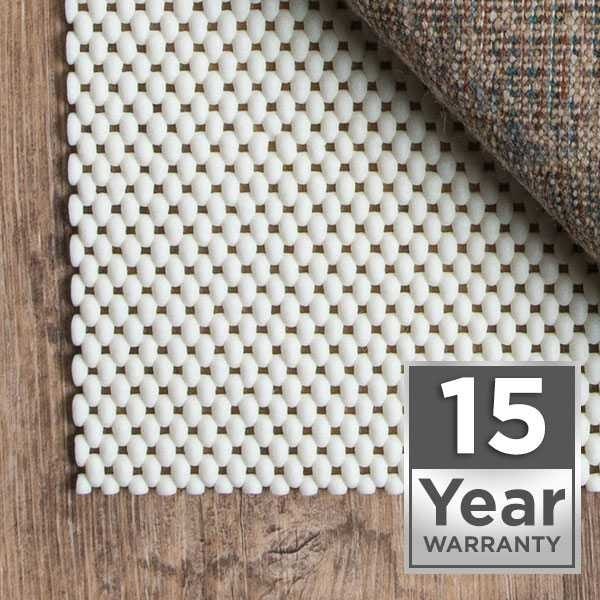 15 Year Warranty Area Rug Pad Pre-packaged